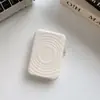 Bolsa para monedas de silicona con diseño de ondas y cierre magnético, compatible con MagSafe, adecuada para dispositivos Apple, Huawei, Samsung y Xiaomi, para guardar tarjetas de forma conveniente