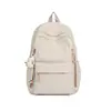 Mochila Simple de Color Sólido Estilo Coreano 2026, Alto Valor Estético, Gran Capacidad, Mochila Escolar para Estudiantes, Doble Mochila Ligera y Transpirable