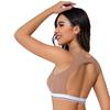 Conjunto de Roupa Íntima Fitness Diária Transfronteiriça Gola Redonda Com Bojo Removível Costas Vazadas Colete Esportivo Roupa Íntima para Mulheres