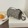 Bolso Boston Estilo Vacaciones de Verano en la Playa 2026, Bolso Almohada de Gran Capacidad, Bolso Cruzado de Alta Gama para Mujer
