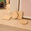 Posavasos de madera con grabado de logo personalizado, tamaños personalizados y diseños personalizados. También ofrecemos fabricación a medida basada en imágenes o muestras proporcionadas