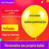 Balões de publicidade podem ser impressos LOGOTIPO creche shopping center balões promocionais feitos sob medida processamento de letras decorativas personalização