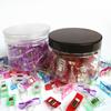 Exclusivo transfronterizo para hacha Hemming 50 colores blanco y rojo patchwork costura fija 2.7cm clip de plástico para lata de botella