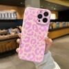 Funda Rosa Leopardo Dulce y Fresca para Teléfono Móvil Apple 17Promax Iphone16 Personalizada Anti-Caídas Cubierta Protectora Estilo de Alta Gama para Mujer