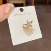 Ear Cuff Fashion Retro Estilo Francês Cravejado com Diamantes, Exquisito e Moderno, Luxo Leve, Design Versátil, Acessório de Clipe de Orelha Sem Perfuração