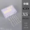 Puntas de Uñas Acrílicas Transparentes para Bricolaje, 100 Piezas en una Caja, Ligeras y Fáciles de Aplicar