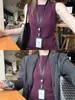 Camisola Racerback Morado Uva Estilo Coreano para Mujer, Ropa Exterior de Verano, Cubre los Lados del Pecho, Top para Capas Interiores, Camiseta sin Mangas de Algodón Estilo Oficina