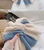 Bufanda de Punto para Mujer, Nuevo Estilo de Invierno, Bufanda Pequeña Relajada, Bufanda Cálida Versátil Retro de Gama Alta