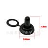 Tampa à prova d'água/tampa contra poeira de 12 mm com rosca universal de silicone à prova d'água série 1021