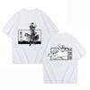 Nueva Camiseta Estampada de Anime Fushiguro Megumi para Mujer Hombre Manga Corta Top Camiseta Moda de Verano Holgada Casual