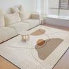 Alfombras para Sala de Estar de Cachemira Imitación Escandinava Seleccionadas Cuidadosamente, Mantas Sencillas Estilo Ins para Mesita de Noche, Salas de Té para Dormitorio, Alfombras Completas