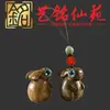 Juego de animales del zodiaco tallados en sándalo verde: rata, buey, tigre, conejo, dragón, serpiente, caballo, oveja, mono, gallo, perro, cerdo, colgante para teléfono, accesorio para bolso