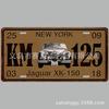 Artesanías de Metal Retro Europeas y Americanas Pinturas de Hierro Placa de Licencia Bar Cafetería Hogar Colgantes de Pared Decorativos Personalizados