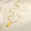 Corrente Fina Dourada Estilo Novo Efeito Gelo Brilhante, Colar Longo para Suéter com Pingente de Barra Prateada Atraente à Riqueza, Joia com Pingente Feminino