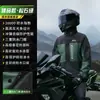 Capa de chuva calça de chuva terno atacado corpo inteiro tempestade divisão masculino motociclismo refletivo acolchoado para viagem capa de chuva