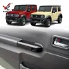 Adecuado para Suzuki 19-25 Jimny Manija Interior de Puerta Modificada Tira Brillante Protectora Decorativa Parche
