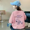 Camiseta de Manga Corta 100% Algodón para Niña 2026 Nuevo Verano Top Delgado Ropa Interior Infantil Ropa Infantil Casual Camiseta de Moda