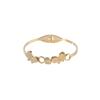 Pulsera Japonesa y Coreana Nueva Tridimensional de Arena Prensada Doble Mariposa Acero Titanio Dulce Lindo Anillo Pulsera Hueca Accesorios de Acero Inoxidable
