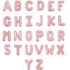 Letras inglesas de 32 pulgadas 26 letras Globo americano de aluminio decoración para fiesta de cumpleaños boda decoración de boda