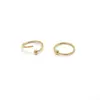 Aros de Bola Estilo Clásico para Comercio Exterior Transfronterizo, Anillos para Nariz de Acero Inoxidable, Aros para Oreja, Aretes Universales y Otras Joyas para Perforación Corporal en Stock