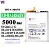 Aplicável à bateria do telefone móvel Samsung A24 4G EB-BA245ABY grande capacidade 5000mah fábrica comércio exterior por atacado