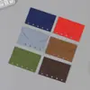 Sobre de Papel Especial Vintage Color Sólido M5 para Hojas Sueltas Bolsa de Almacenamiento para Notas Tarjetas Pequeñas Núcleo de Hojas Sueltas de 5 Agujeros