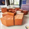 Asientos para Empalme de Fibra de Vidrio Paisaje Urbano Asientos Combinación de Flores Cuadrado Silla de Parque de Calle Maceta con Forma Especial para Exteriores Taburete