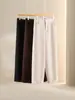 Oferta Especial, Sem Devoluções ou Trocas! Calça Cropped Reta com Cintura Elástica Profissional para Mulheres, Caimento Solto, Emagrecimento, Calça Casual Versátil