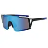 Gafas de Sol Protectoras de Una Pieza Estilo Nuevo Transfronterizas, Protección Solar, Gafas Deportivas para Maratón, Gafas de Ciclismo a Prueba de Viento para Exteriores