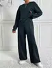 Amazon Aliexpress Sitio Independiente Ropa Femenina Transfronteriza Otoño e Invierno Trajes de Moda Casual Europeos y Americanos