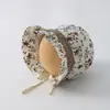 Chapéu de Bebê para Primavera e Outono, Estilo Fino para Meninas, Chapéu Estiloso de Princesa com Flores Pequenas, Chapéu para Bebê com Proteção para Orelhas com Acabamento em Renda
