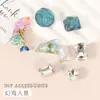 Acessórios DIY para Coleira de Pet, Materiais para Colares Artesanais, Acessórios de Pescoço Fofos de Desenho Animado para Cachorros e Gatos, Decoração