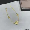 Casa de Ópera Italiana Ópera Luz de Lujo Regalo de Diosa Pendientes de Trébol de Cuatro Hojas Pinzas para Orejas Buccellati