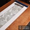 Tapete de Chá Brocado Novo Chinês Impermeável Tecido para Mesa de Chá Caminho de Mesa Zen Luxo Leve Jacquard Sofisticado Tapete de Chá Longo Toalha de Mesa para Chá