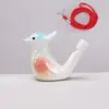 Artesanías de Cerámica 12557 Silbato de Ave Acuática Flauta de Barro Musical Infantil Lugar Turístico Artesanías Más Vendidas Silbato