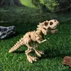 Brinquedo de Impressão 3D Modelo de Dinossauro Explosões Transfronteiriças Modelo Tyrannosaurus Rex Stegosaurus Tubarão Elefante Feito à Mão Educação Infantil