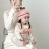Gorros de Otoño e Invierno para Bebés, Pelucas, Trenzas, Gorros Gruesos y Cálidos de Moda para Niñas Bebés, Gorros con Capucha a Prueba de Viento y Protección para los Oídos para Bebés Pequeños