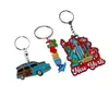 Llavero de Metal Dibujos Animados de Anime Esmalte de Imitación Artesanía Colgante Personalizable Regalo para el Día del Niño