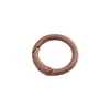 Fecho de mola de 25mm anel de mola colorido acessório de chaveiro acessório DIY anel aberto pintado fecho circular
