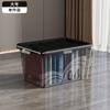 Caja de Almacenamiento Transparente Caja de Almacenamiento para Mudanzas Ropa Juguetes Caja de Almacenamiento para Dormitorio de Estudiante Caja de Almacenamiento Sobredimensionada Engrosada