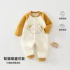 Mono cálido unisex para bebé y niño pequeño, nuevo estilo otoño/invierno, prenda exterior acolchada, lindo y adorable, ropa cálida, Clase A