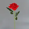 Rosas de Terciopelo Simuladas, Flores Artificiales, Día de San Valentín Chino, Decoración de Boda, Cascada de Pared de Flores, Venta al por Mayor, Alta Simulación