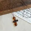 Collar Largo con Colgante de Anillo Asimétrico Retro Estilo Étnico para Mujer Accesorios Halter Cadena para Suéter de Gama Alta de Nicho
