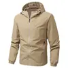 Cortavientos de Moda Versátil Estilo Nuevo 2025 Transfronterizo para Primavera y Otoño, Chaqueta con Capucha para Exteriores Impermeable y Transpirable, Elegante
