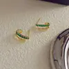Pendientes Huaer y Junior Dilraba Elegantes Cuentas de Colores Hebilla para Oreja Lujo Ligero Gama Alta Pendientes de Verano