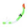 Snorkel Semi-Seco al por Mayor Aparato de Respiración Submarina Montado en la Parte Frontal Profesional de Natación Libre Equipo de Buceo para Adultos Suministros de Snorkel