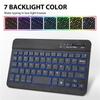 Tableta de 7 8 9 10 pulgadas teclado táctil Bluetooth universal para ipad fabricantes de teclado inalámbrico Bluetooth