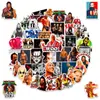 50 Pegatinas de Lucha Libre Pegatinas de Graffiti Transfronterizas Personalizadas Periféricas DIY Funda de Teléfono Pegatinas para Maletas Impermeables