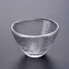 Venta al por mayor de fábrica temblores vino de frutas vino de arroz regalos promocionales vaso de vino pequeño vaso de cristal de cristal sin plomo taza de té pequeña soporte marcado
