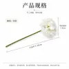 Flor de Hortênsia Artificial com Haste Única para Decoração de Interior DIY Flores de Combinação Livre Estilo Pastoral